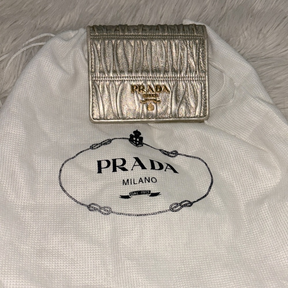 Authentic Prada wallet